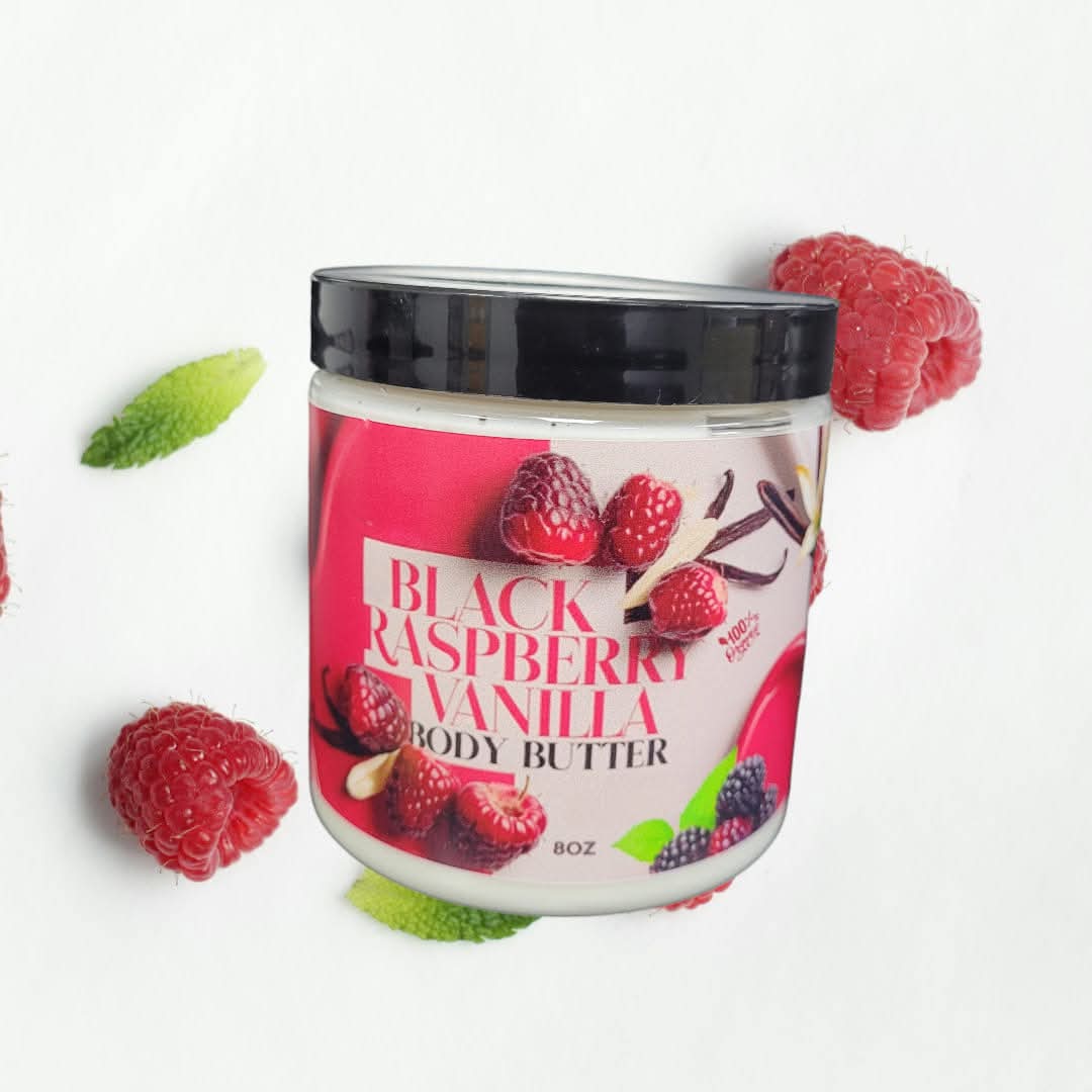 Black Raspberry Vanilla Body Butter (Triple Butter)