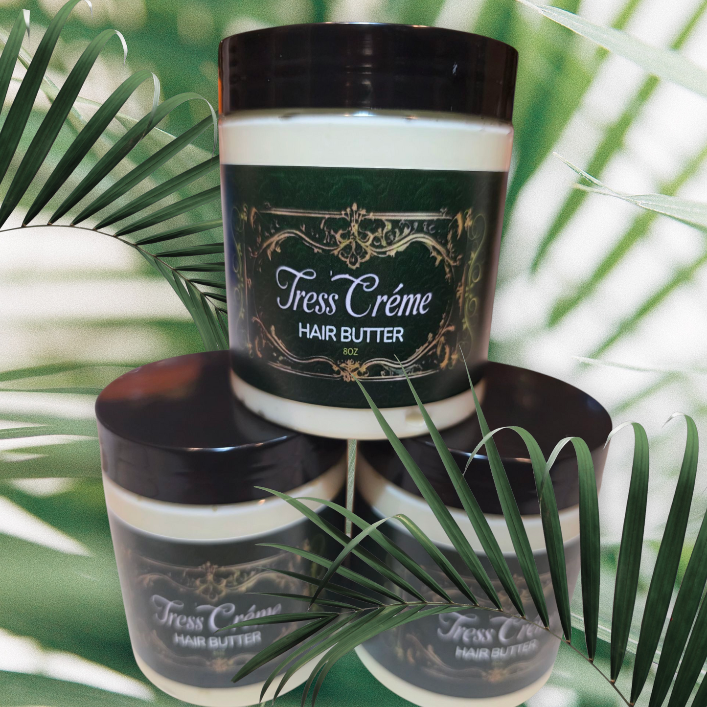 Tress Creme Hair Butter | Handmade Skincare by Distinctively U - Luxury Online Cosmetics Store